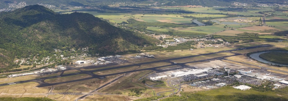 Cairns Airport (cr: Wikipedia)