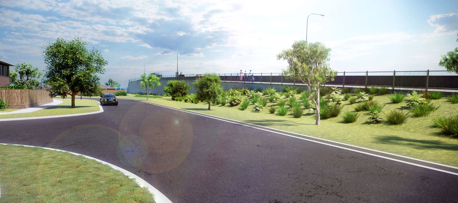 LX-NEPA-Evans-Road-Pedestrian-view-Render