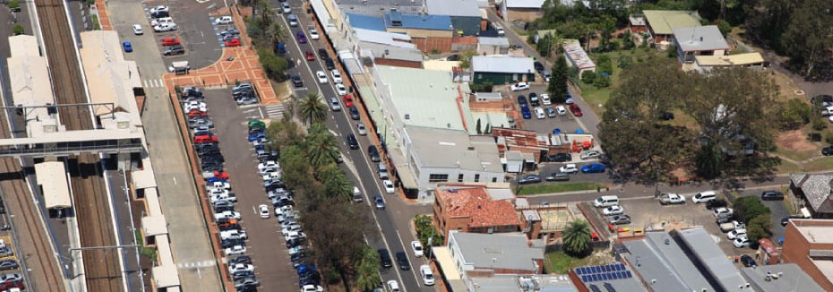 Wyong Town Centre (cr: Transport for NSW)