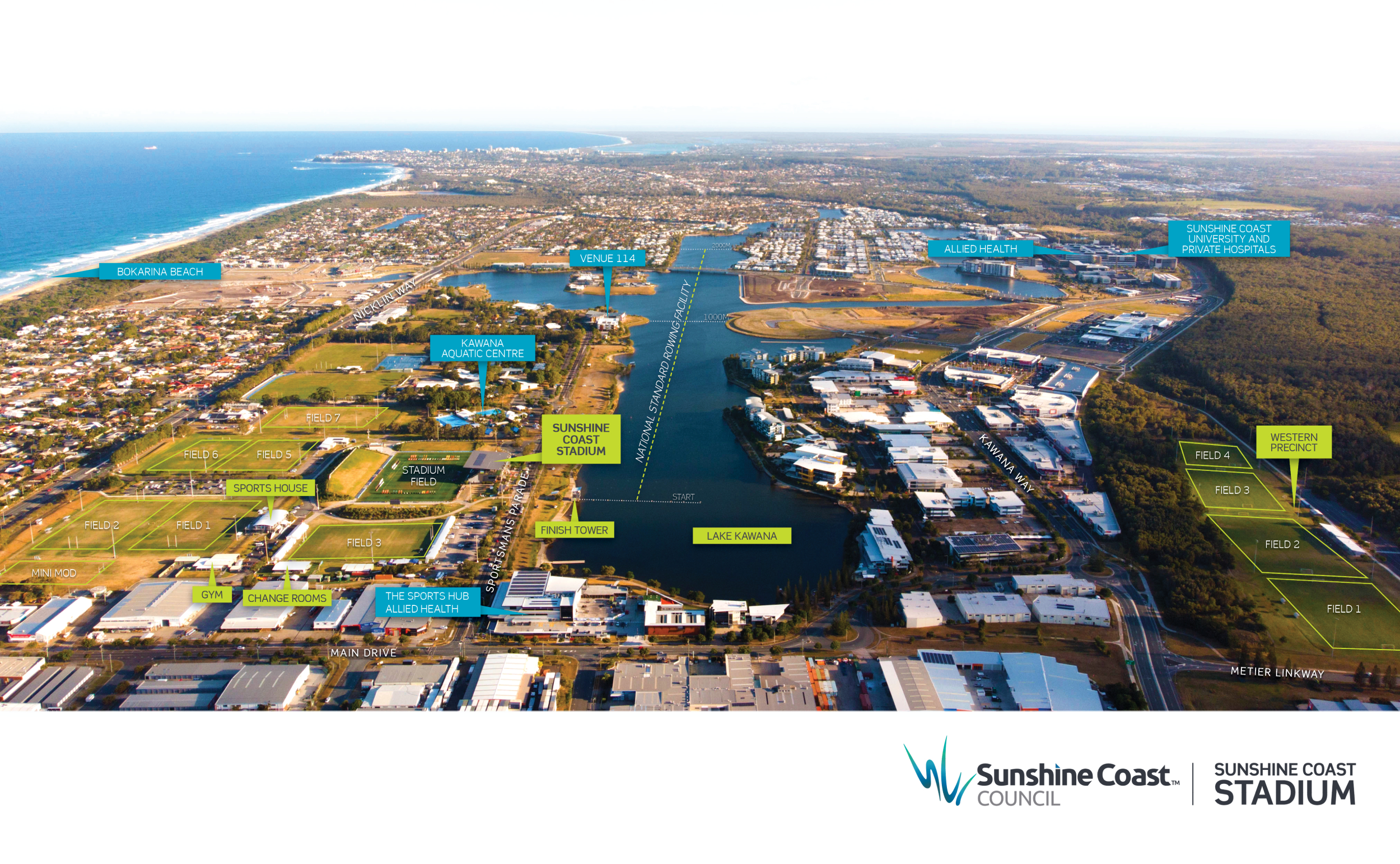 scaled-KAWANA SPORTS PRECINCT AERIAL