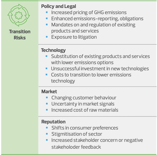 transition risk